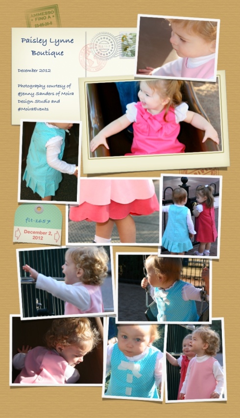 Some photos from today's photo shoot. The girls were so adorable! 